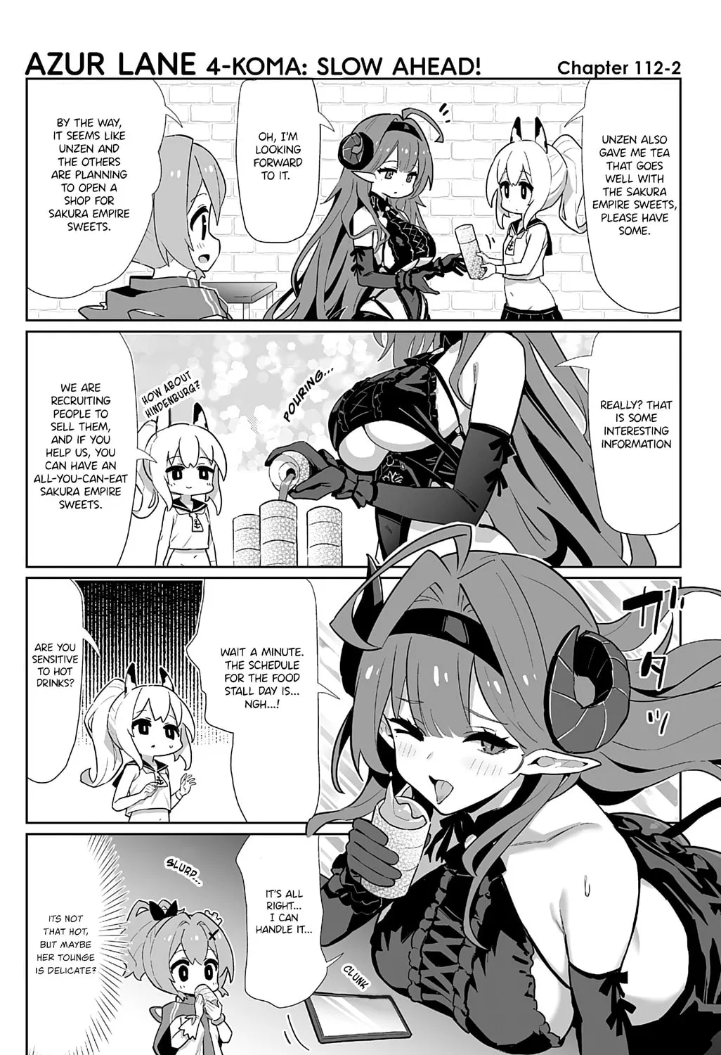 Azur Lane 4-koma: Slow Ahead! Chapter 112 page 3 - 