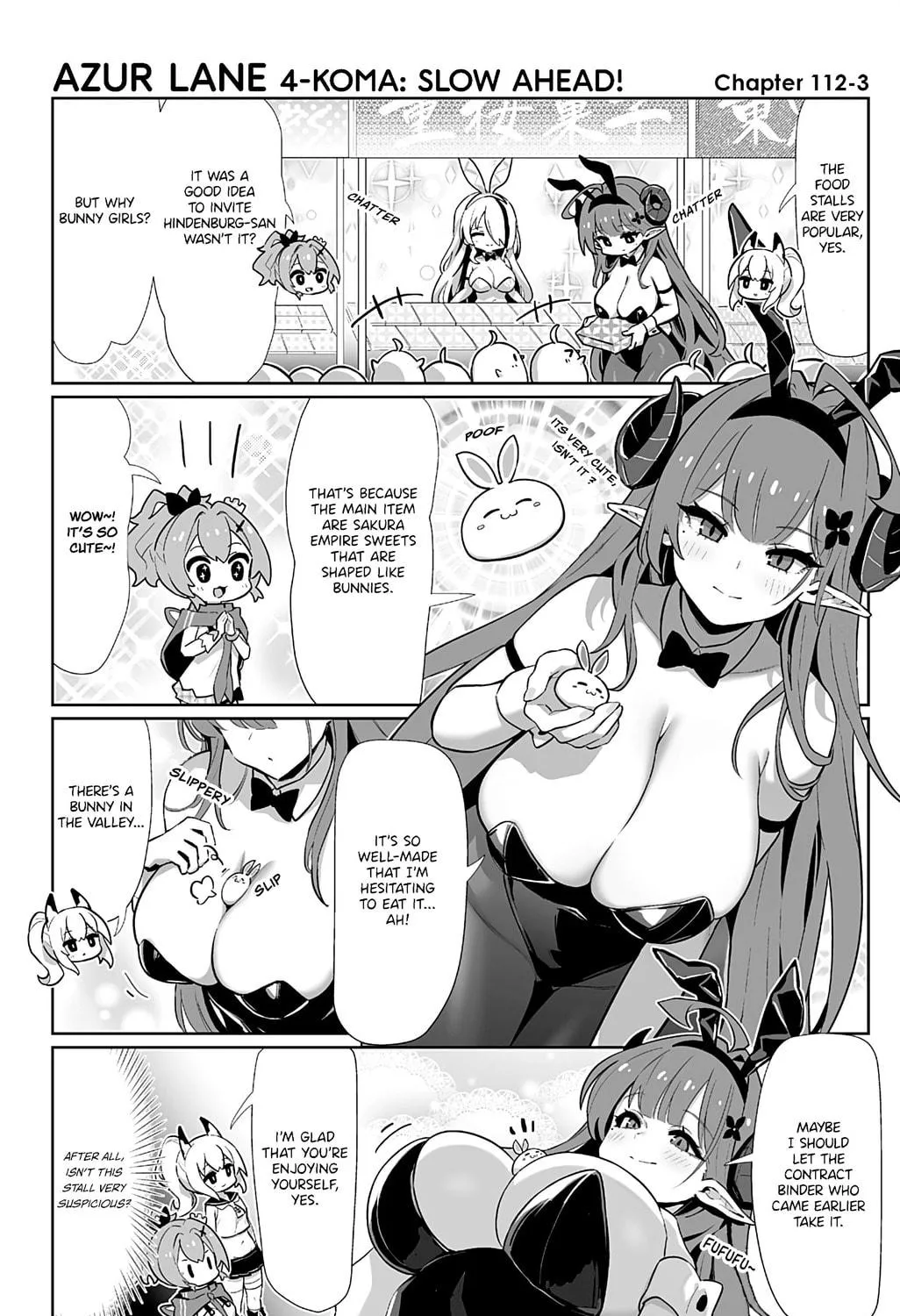 Azur Lane 4-koma: Slow Ahead! Chapter 112 page 5 - 