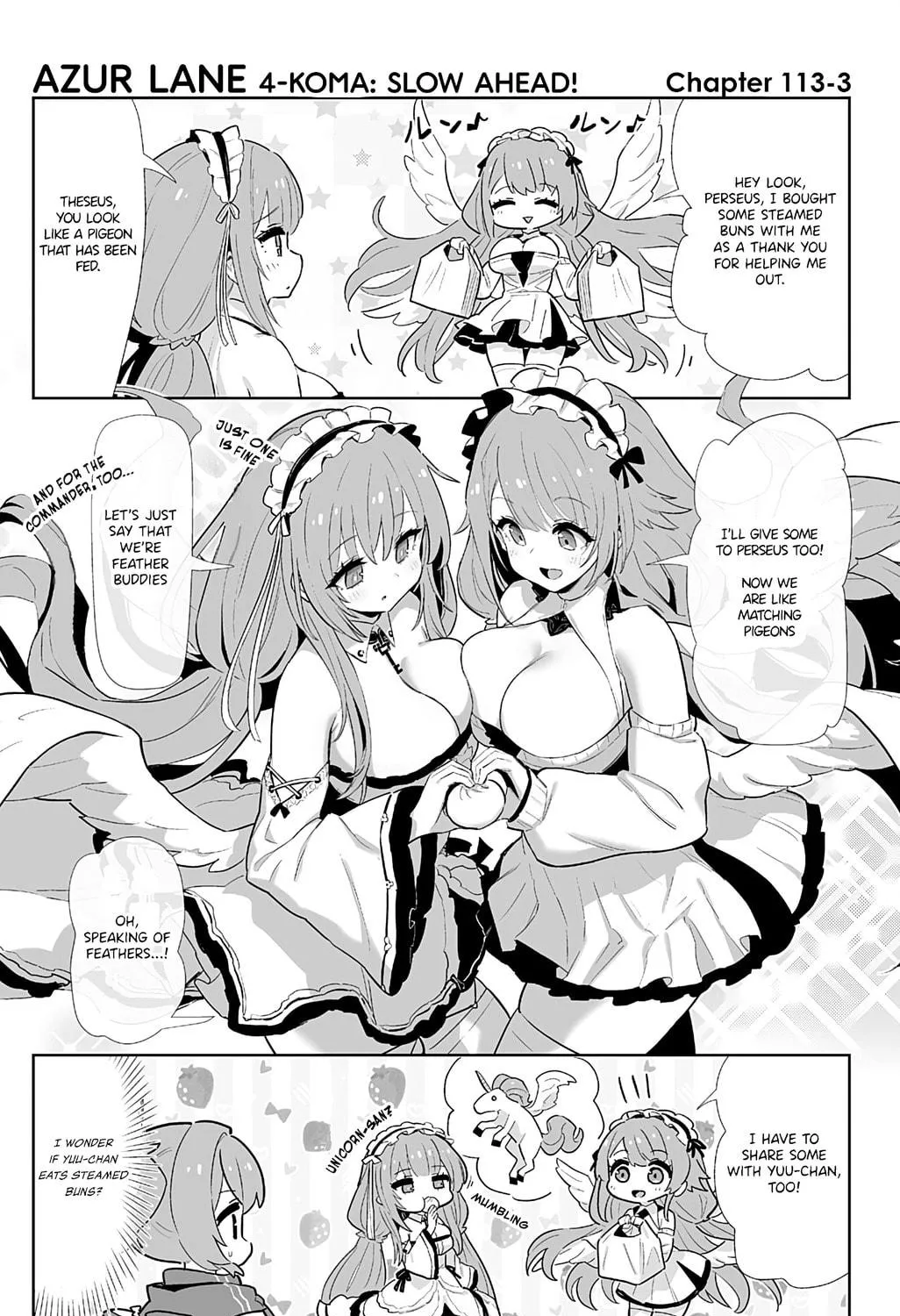 Azur Lane 4-koma: Slow Ahead! Chapter 113 page 5 - 