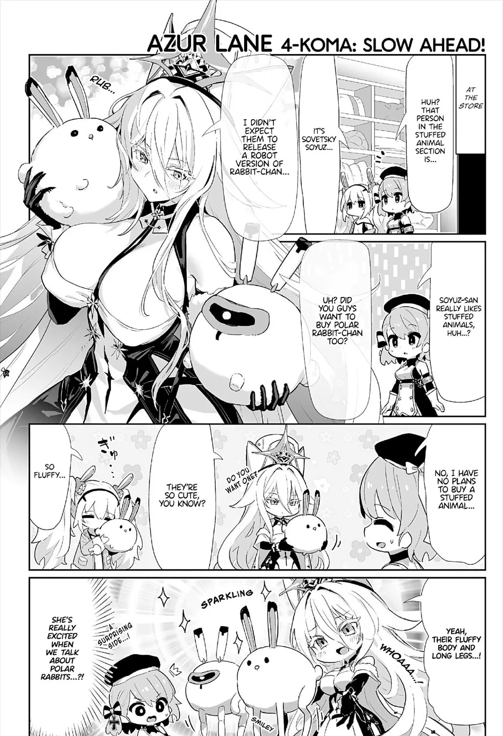 Azur Lane 4-koma: Slow Ahead! Chapter 115 page 1 - 