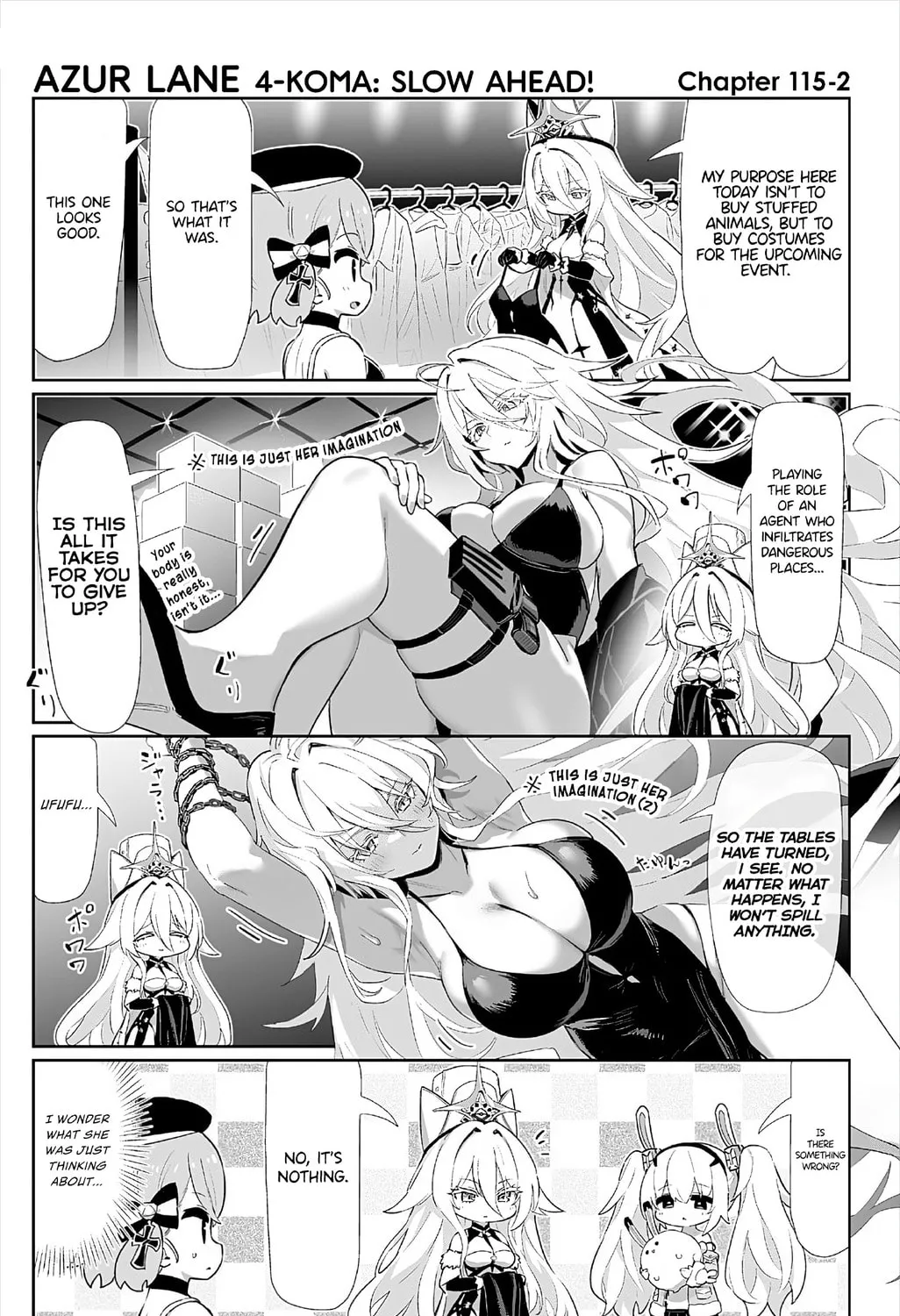 Azur Lane 4-koma: Slow Ahead! Chapter 115 page 3 - 