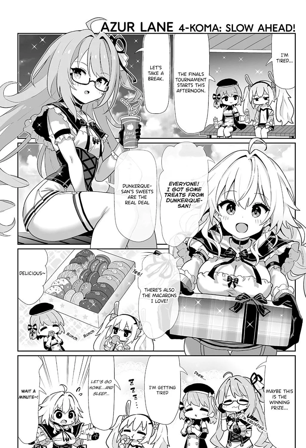 Azur Lane 4-koma: Slow Ahead! Chapter 118 page 5 - 
