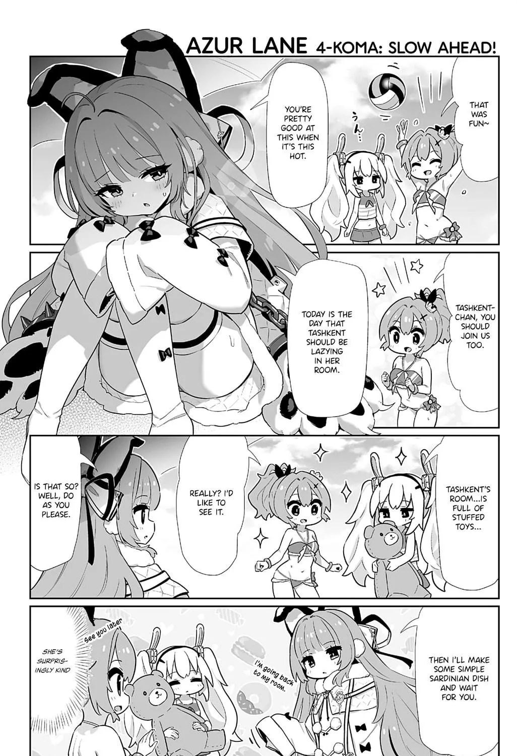 Azur Lane 4-koma: Slow Ahead! Chapter 120 page 5 - 