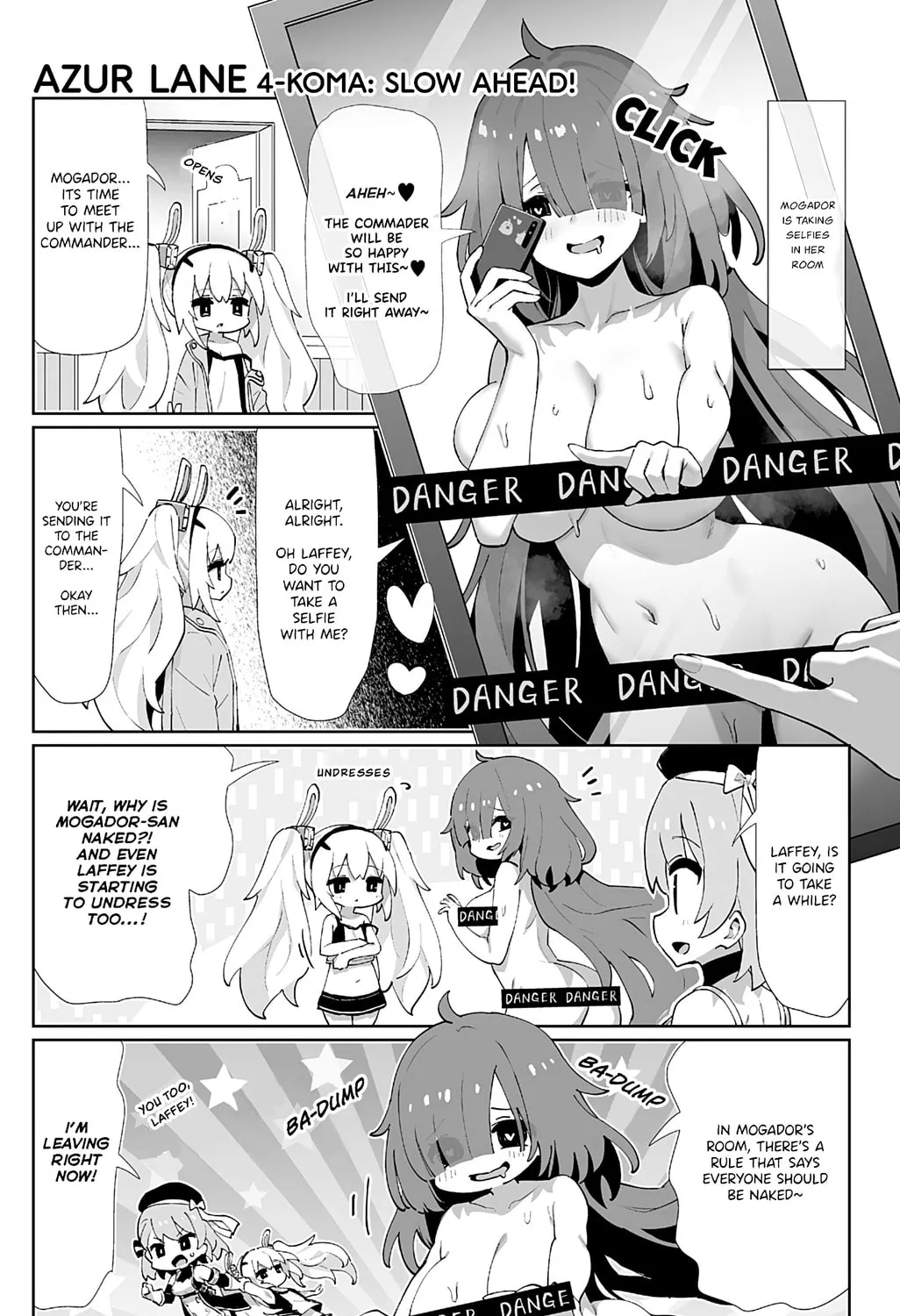 Azur Lane 4-koma: Slow Ahead! Chapter 122 page 1 - 