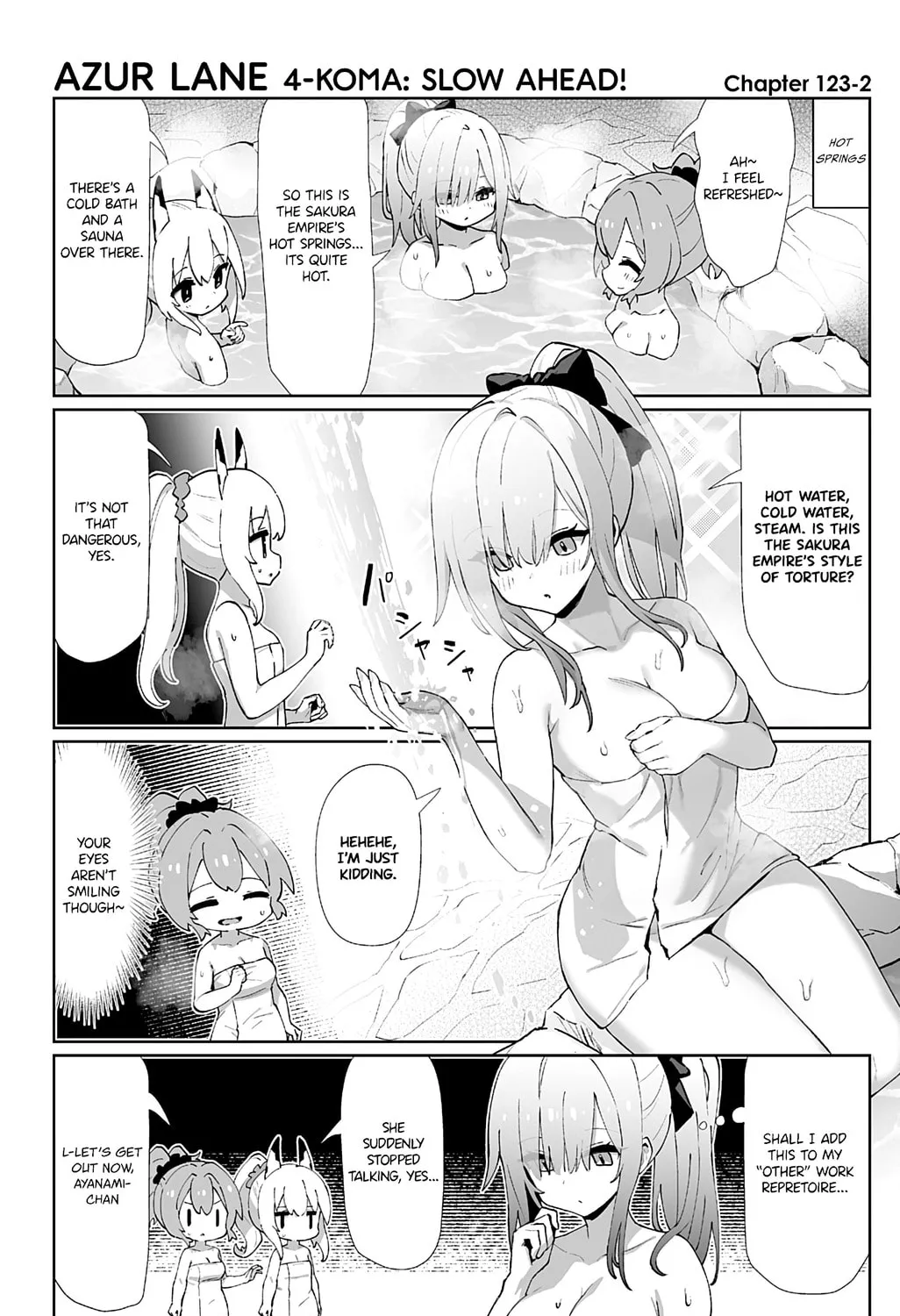 Azur Lane 4-koma: Slow Ahead! Chapter 123 page 3 - 