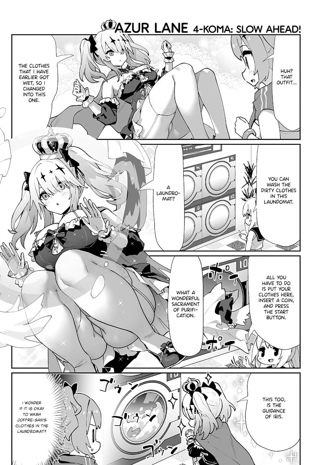 Azur Lane 4-koma: Slow Ahead! Chapter 123 page 5 - 