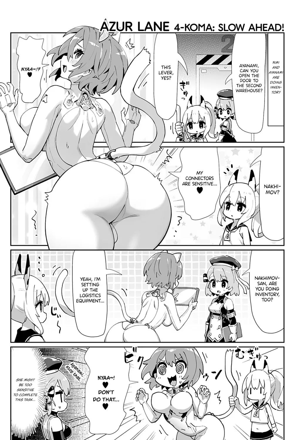 Azur Lane 4-koma: Slow Ahead! Chapter 125 page 1 - 