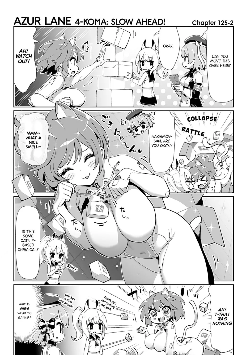 Azur Lane 4-koma: Slow Ahead! Chapter 125 page 3 - 