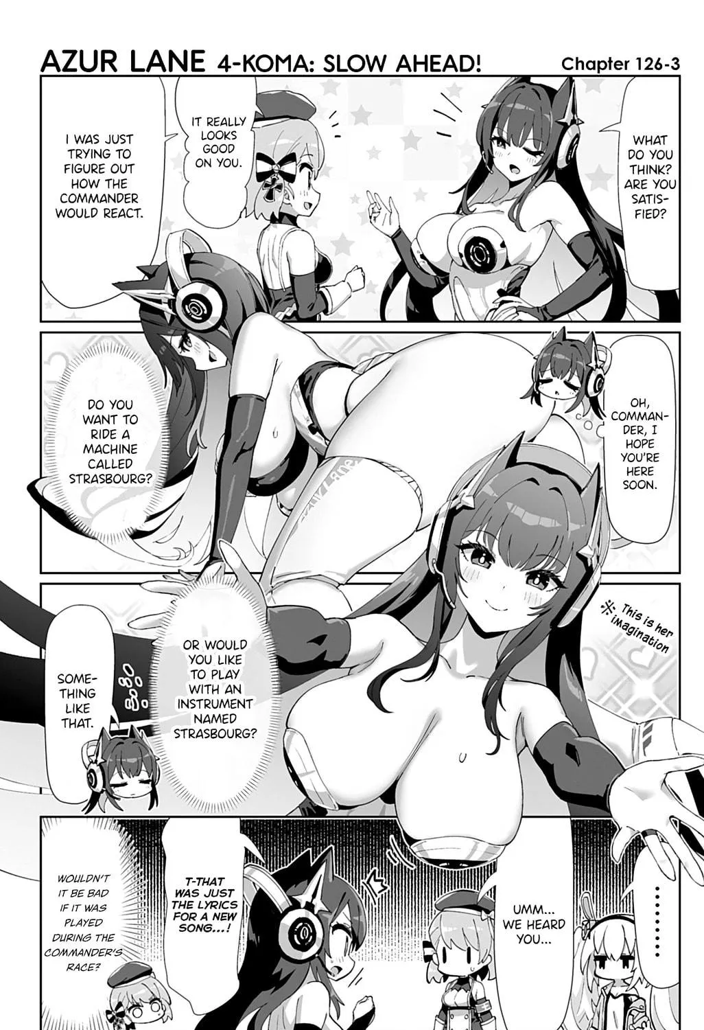 Azur Lane 4-koma: Slow Ahead! Chapter 126 page 5 - 