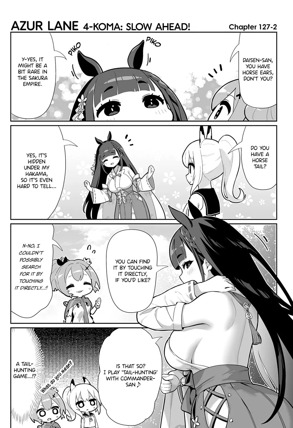 Azur Lane 4-koma: Slow Ahead! Chapter 127 page 3 - 
