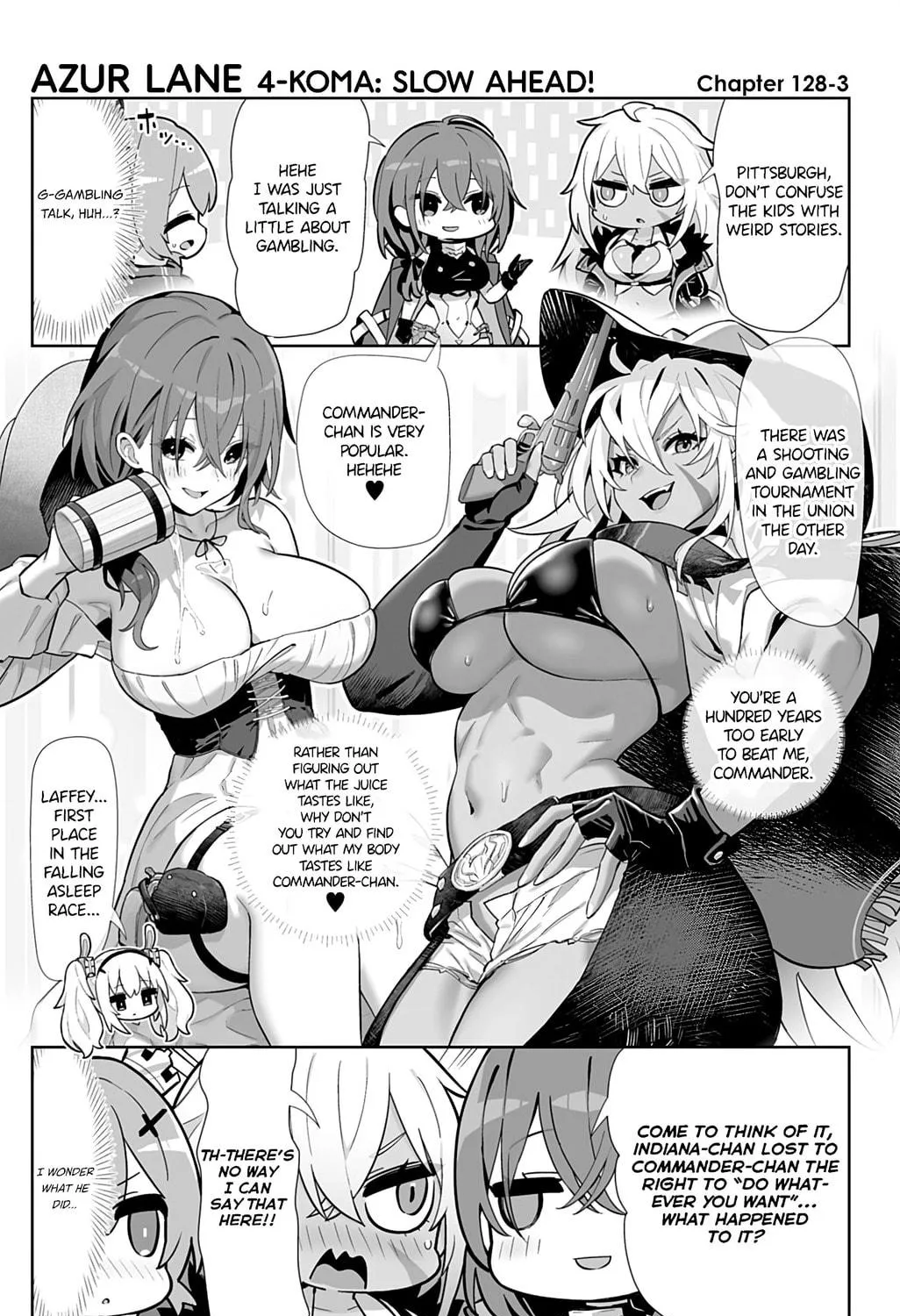 Azur Lane 4-koma: Slow Ahead! Chapter 128 page 5 - 
