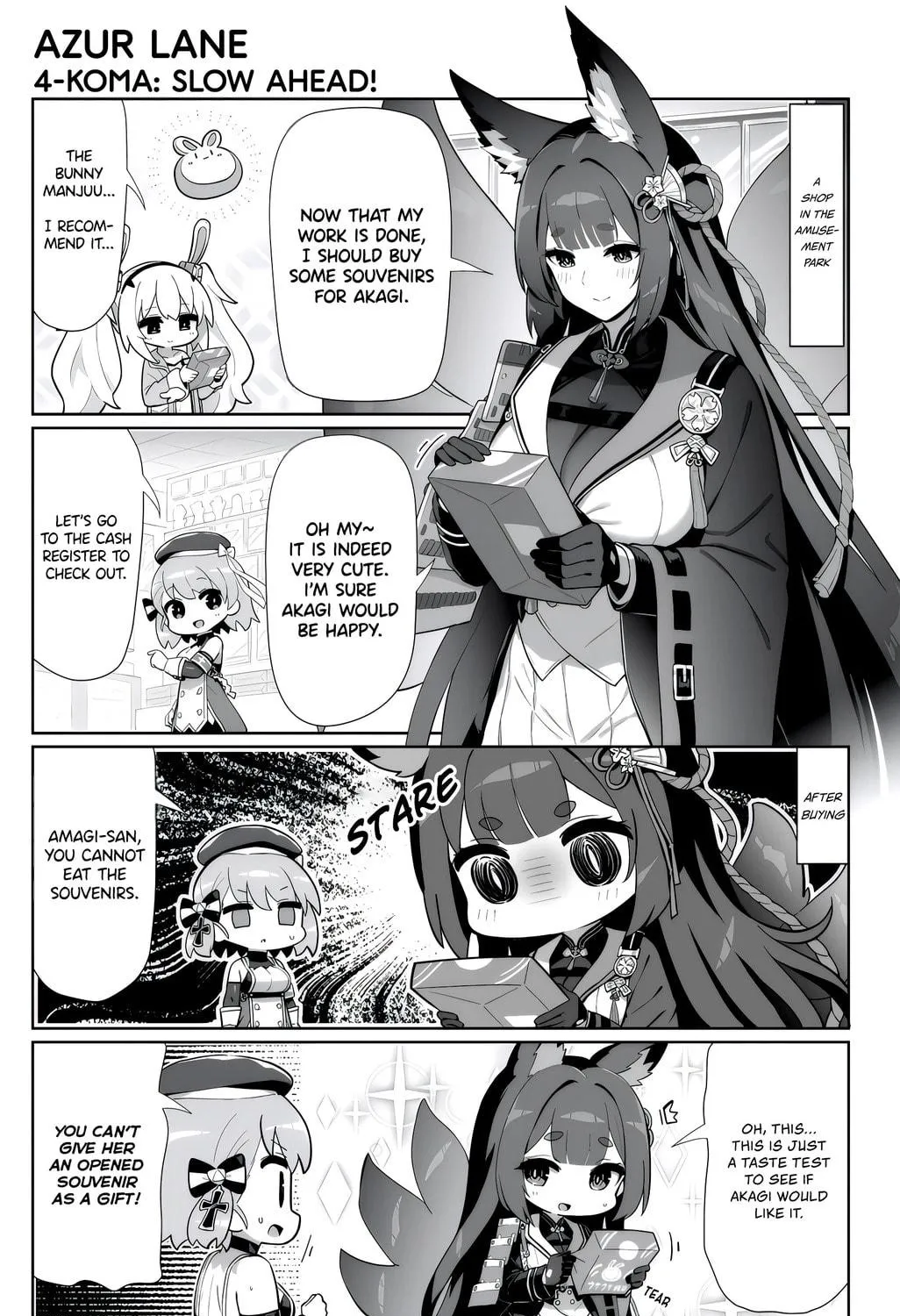 Azur Lane 4-koma: Slow Ahead! Chapter 130 page 5 - 