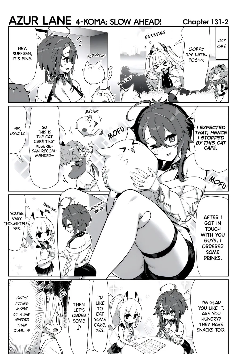 Azur Lane 4-koma: Slow Ahead! Chapter 131 page 3 - 
