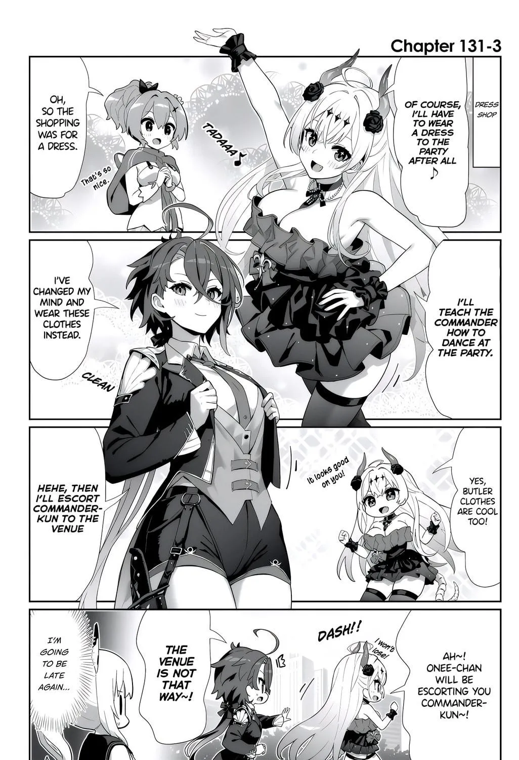 Azur Lane 4-koma: Slow Ahead! Chapter 131 page 5 - 
