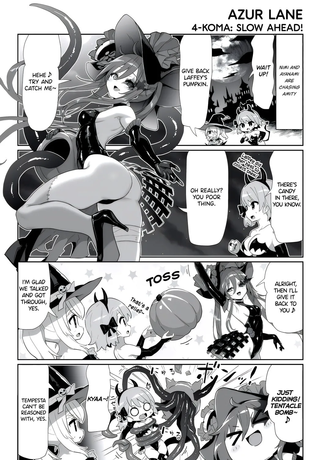 Azur Lane 4-koma: Slow Ahead! Chapter 133 page 1 - 