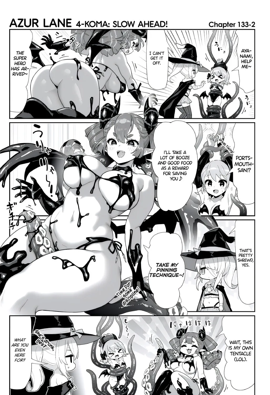 Azur Lane 4-koma: Slow Ahead! Chapter 133 page 3 - 