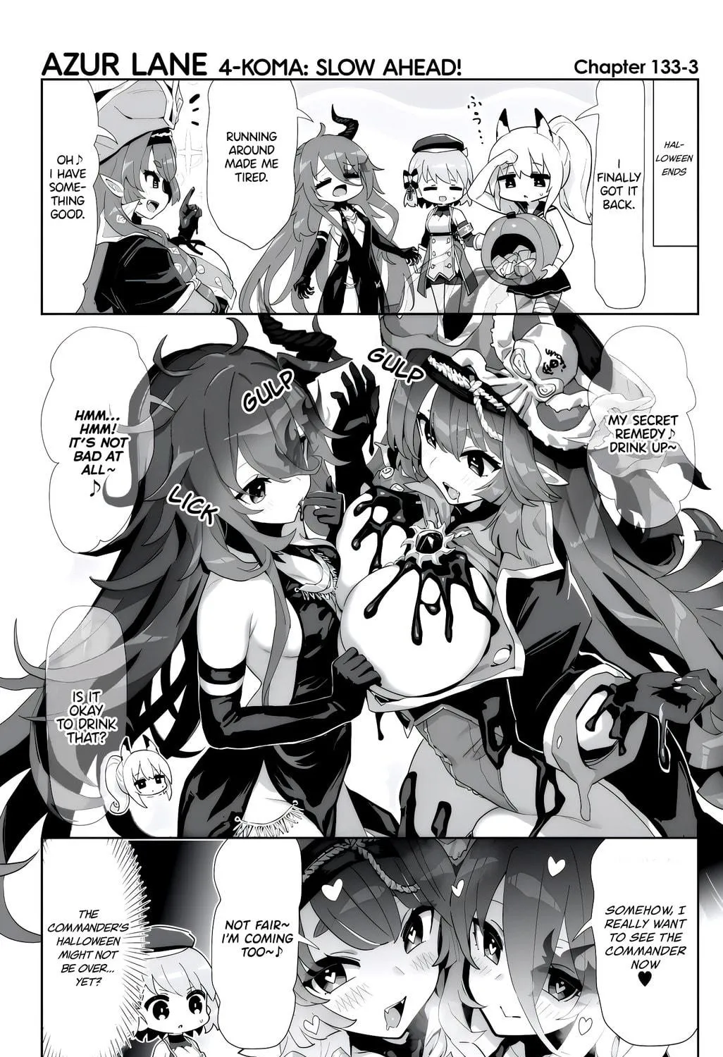 Azur Lane 4-koma: Slow Ahead! Chapter 133 page 5 - 