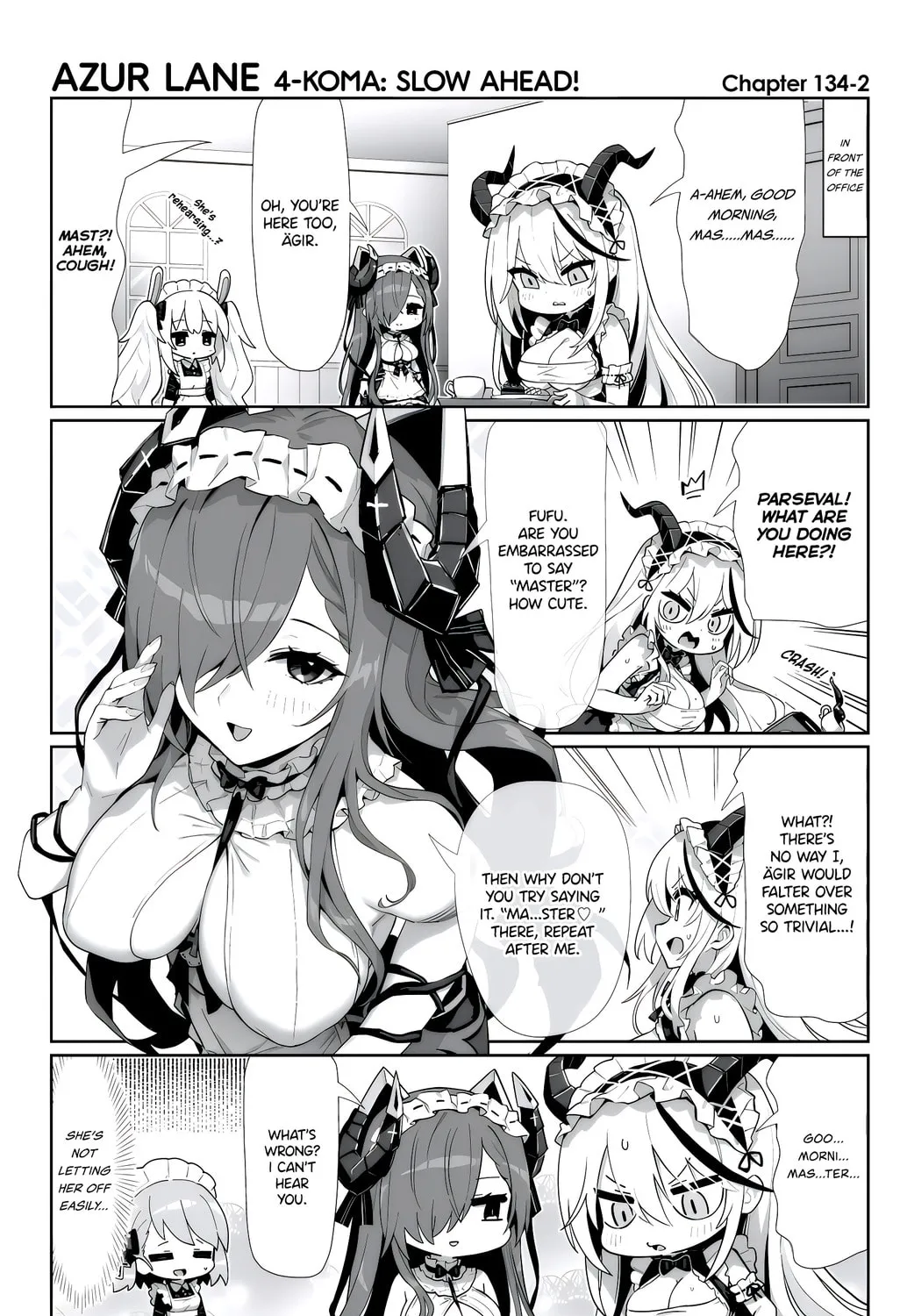 Azur Lane 4-koma: Slow Ahead! Chapter 134 page 3 - 