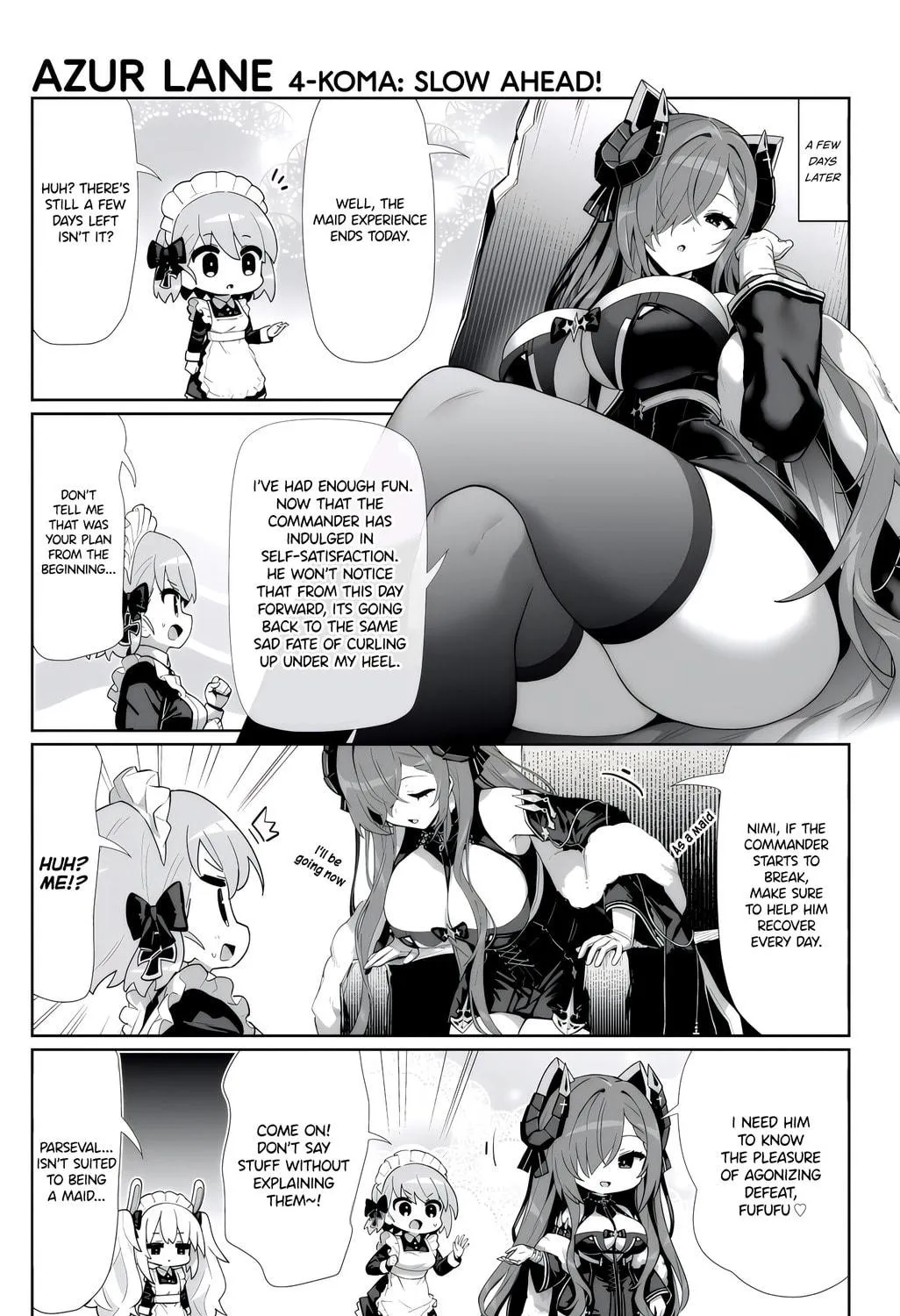 Azur Lane 4-koma: Slow Ahead! Chapter 134 page 5 - 