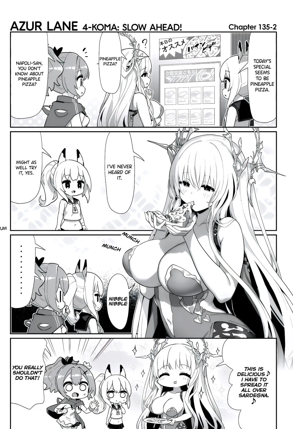 Azur Lane 4-koma: Slow Ahead! Chapter 135 page 3 - 