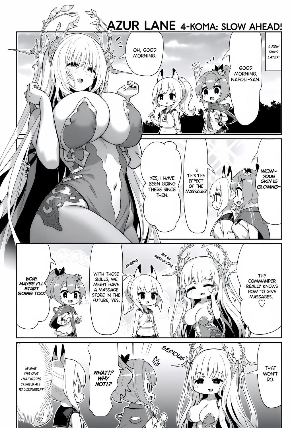 Azur Lane 4-koma: Slow Ahead! Chapter 135 page 5 - 