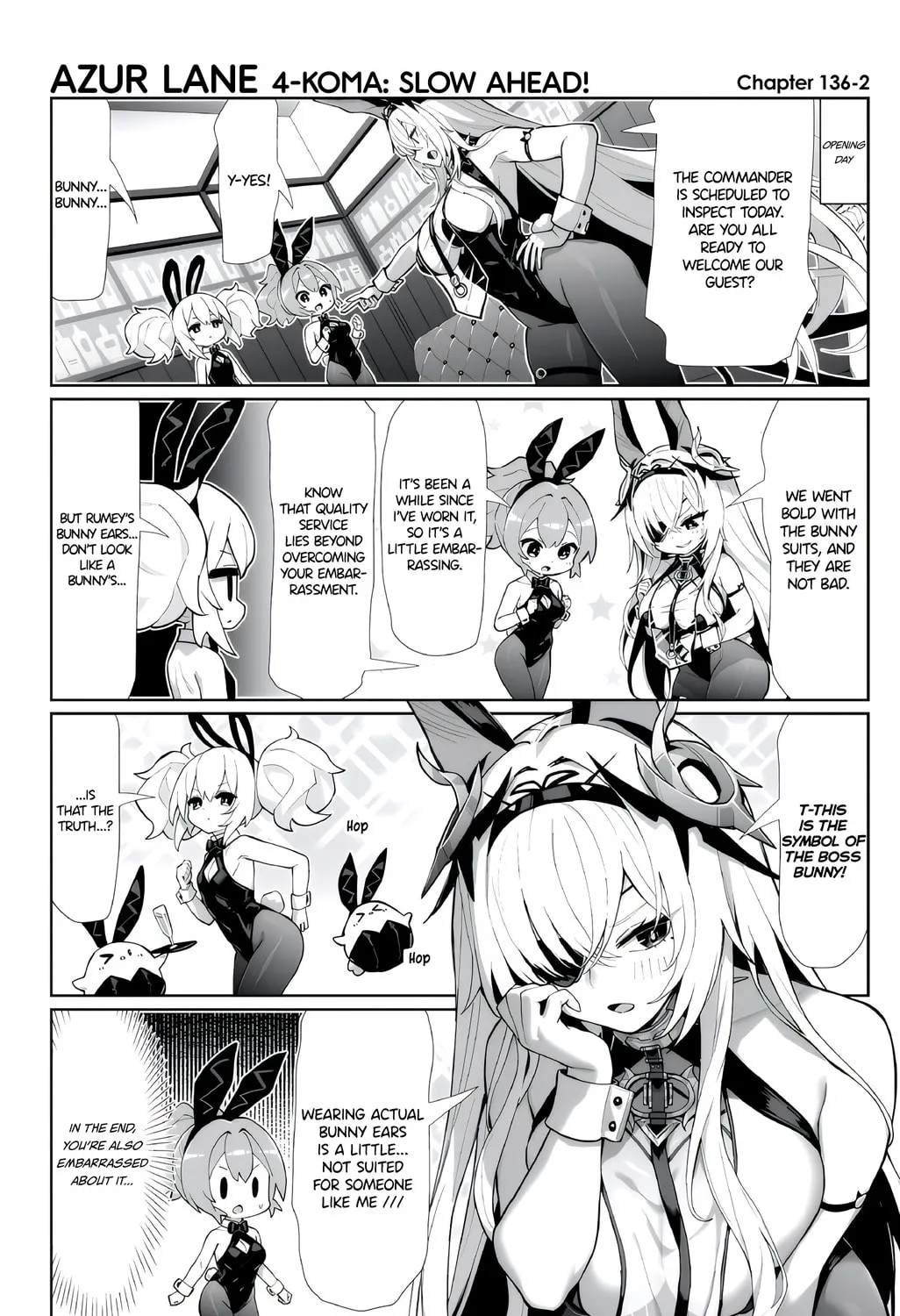 Azur Lane 4-koma: Slow Ahead! Chapter 136 page 3 - 