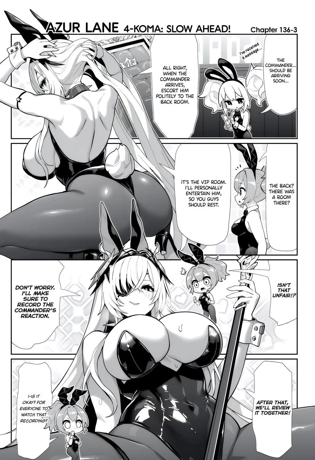 Azur Lane 4-koma: Slow Ahead! Chapter 136 page 5 - 