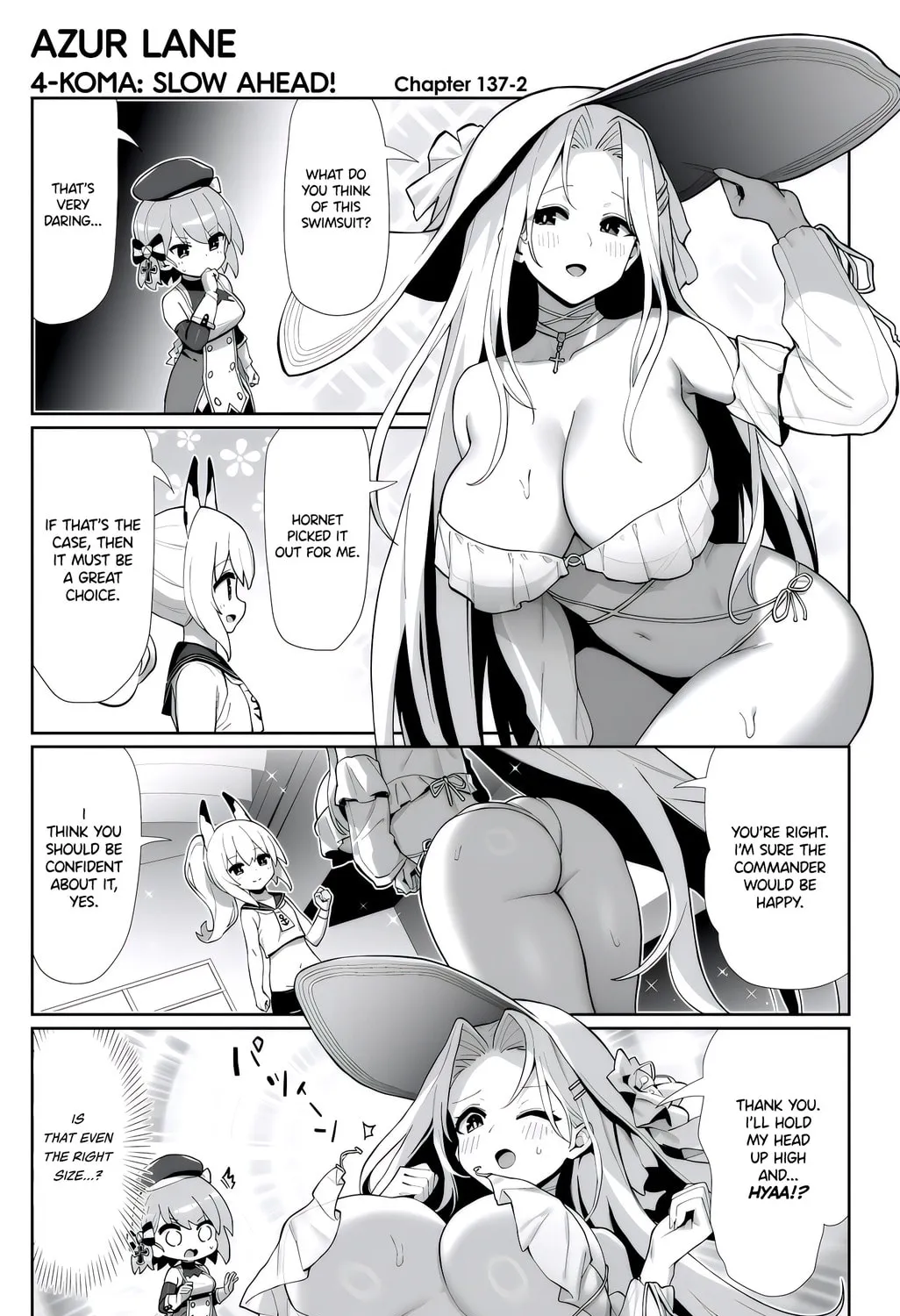 Azur Lane 4-koma: Slow Ahead! Chapter 137 page 3 - 