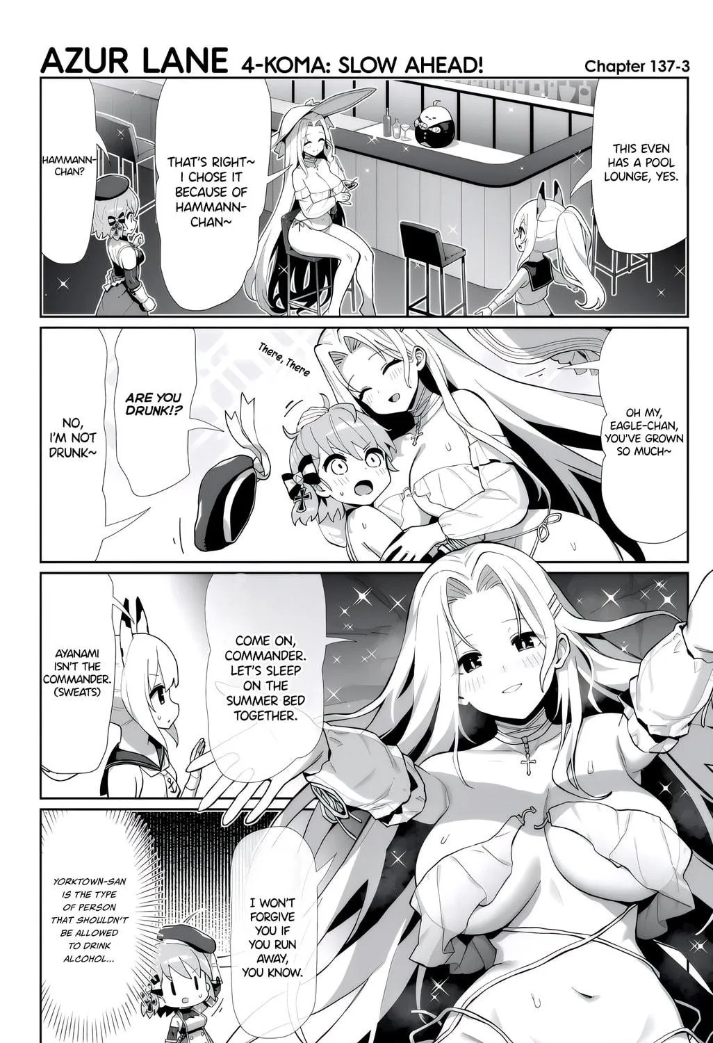 Azur Lane 4-koma: Slow Ahead! Chapter 137 page 5 - 