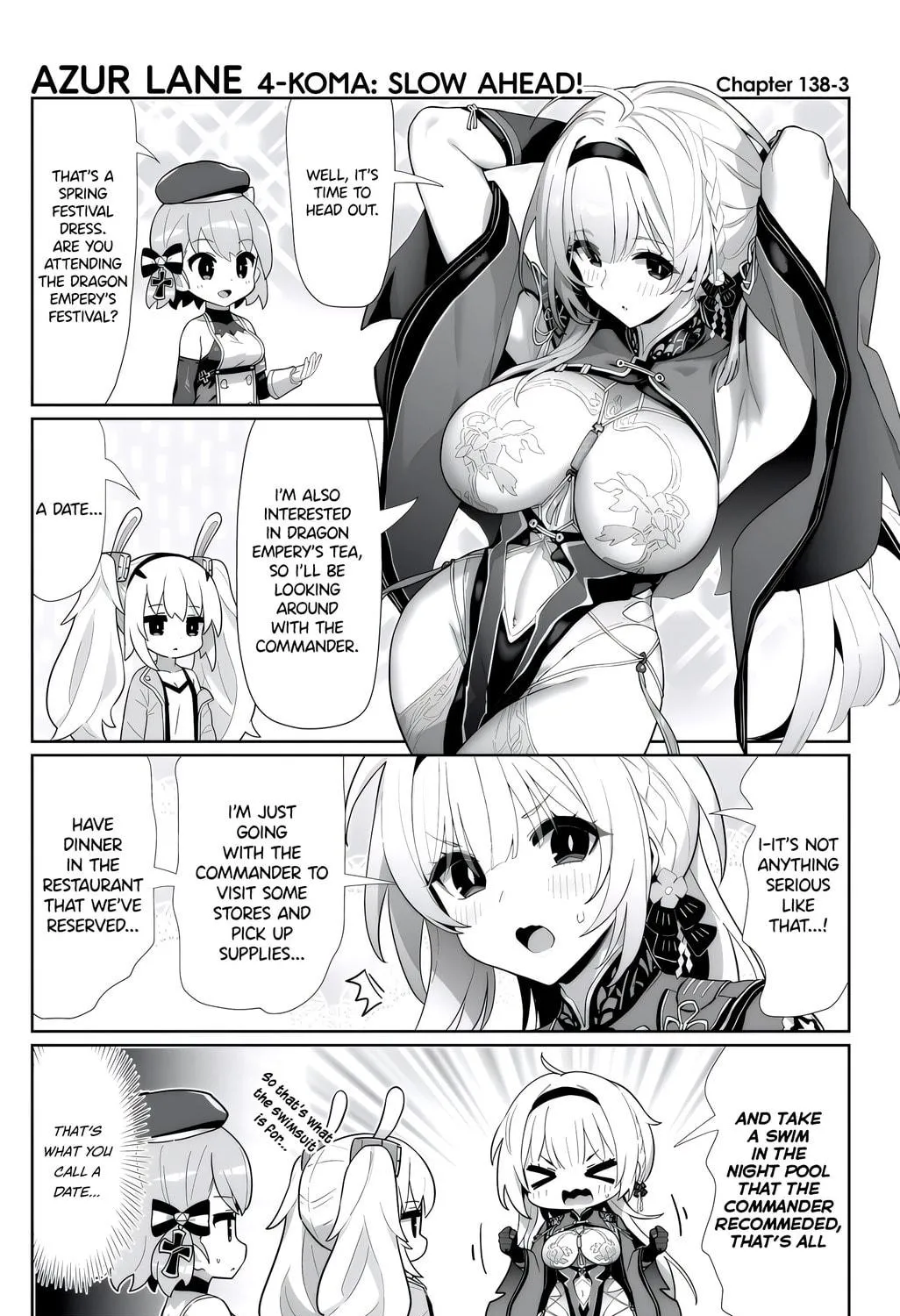 Azur Lane 4-koma: Slow Ahead! Chapter 138 page 5 - 