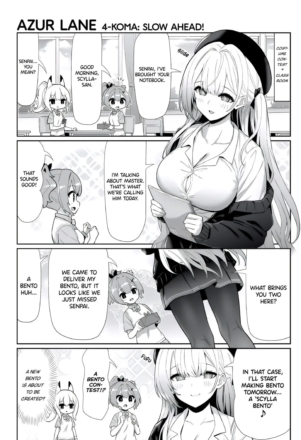 Azur Lane 4-koma: Slow Ahead! Chapter 139 page 1 - 