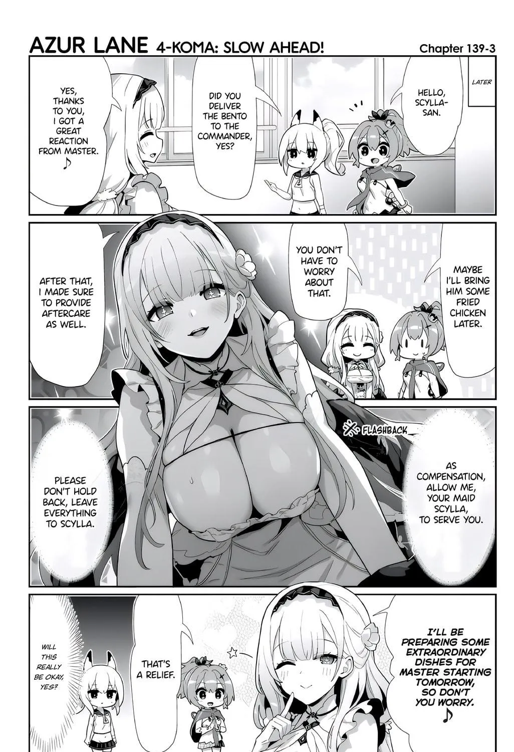 Azur Lane 4-koma: Slow Ahead! Chapter 139 page 5 - 