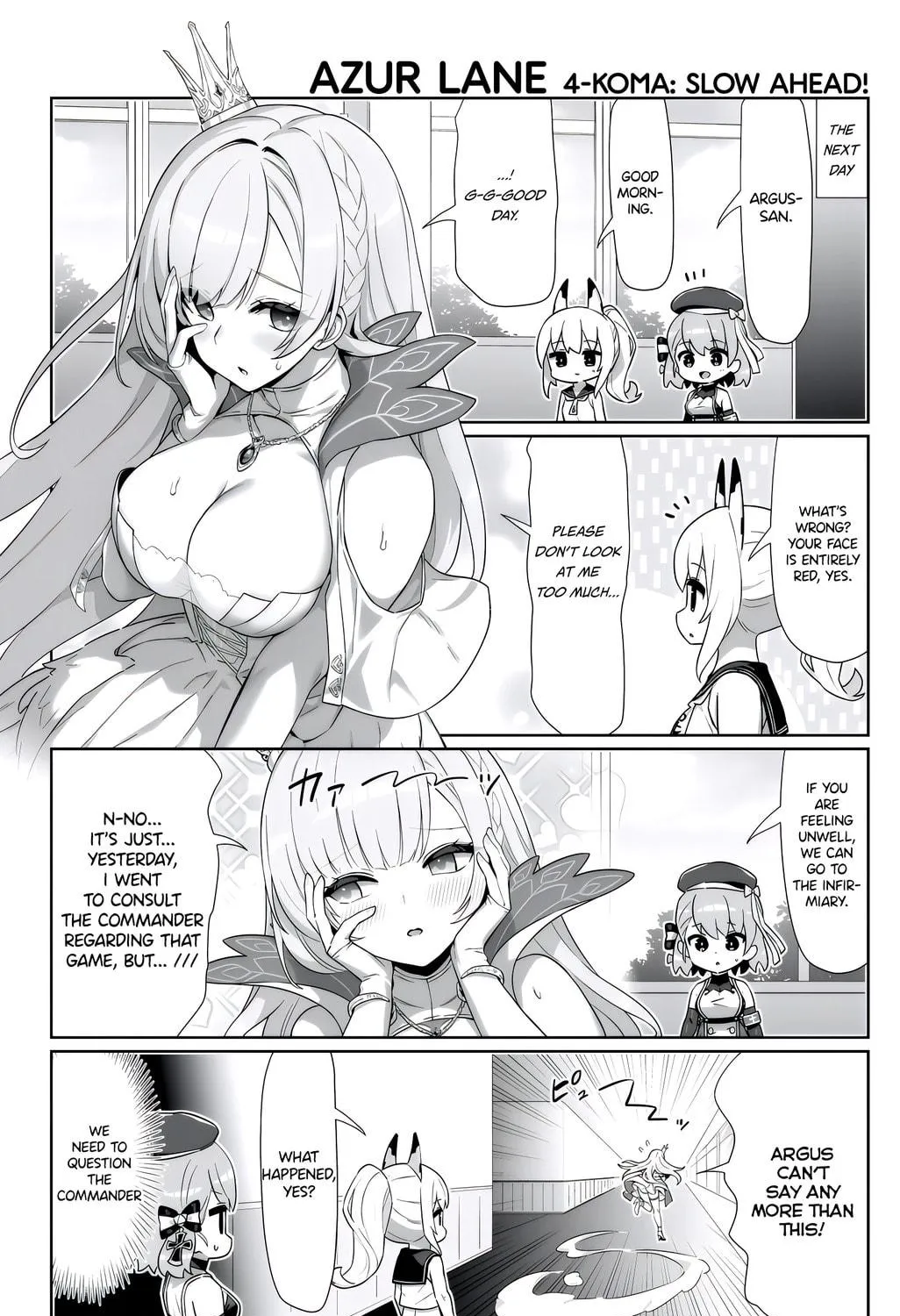 Azur Lane 4-koma: Slow Ahead! Chapter 141 page 5 - 