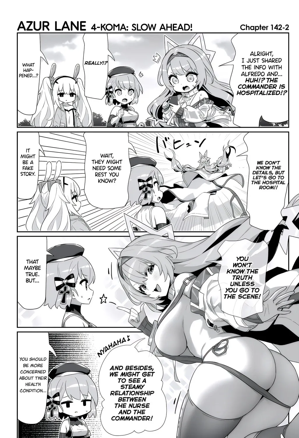 Azur Lane 4-koma: Slow Ahead! Chapter 142 page 3 - 
