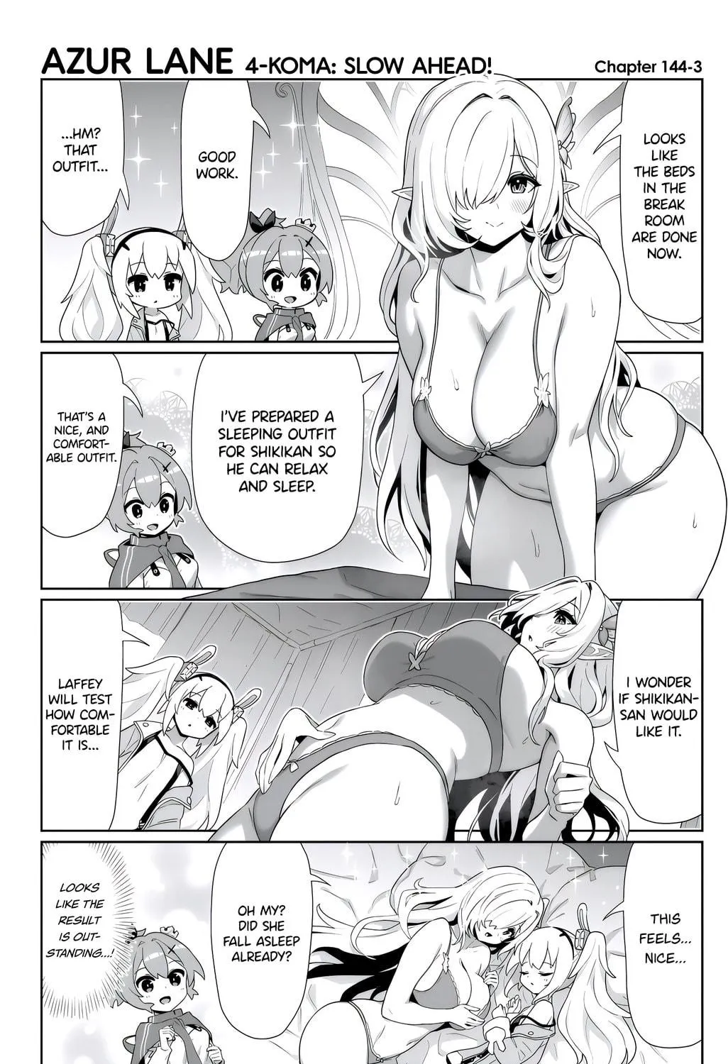 Azur Lane 4-koma: Slow Ahead! Chapter 144 page 5 - 