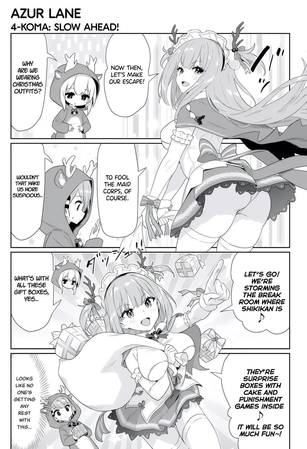 Azur Lane 4-koma: Slow Ahead! Chapter 145 page 5 - 