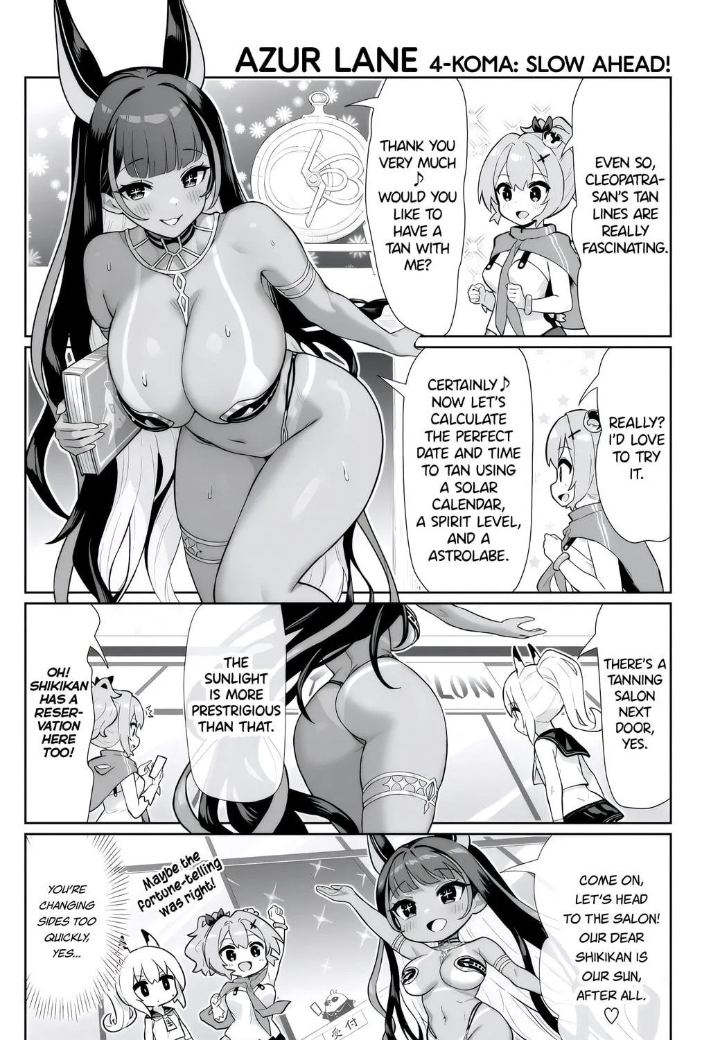 Azur Lane 4-koma: Slow Ahead! Chapter 147 page 5 - 