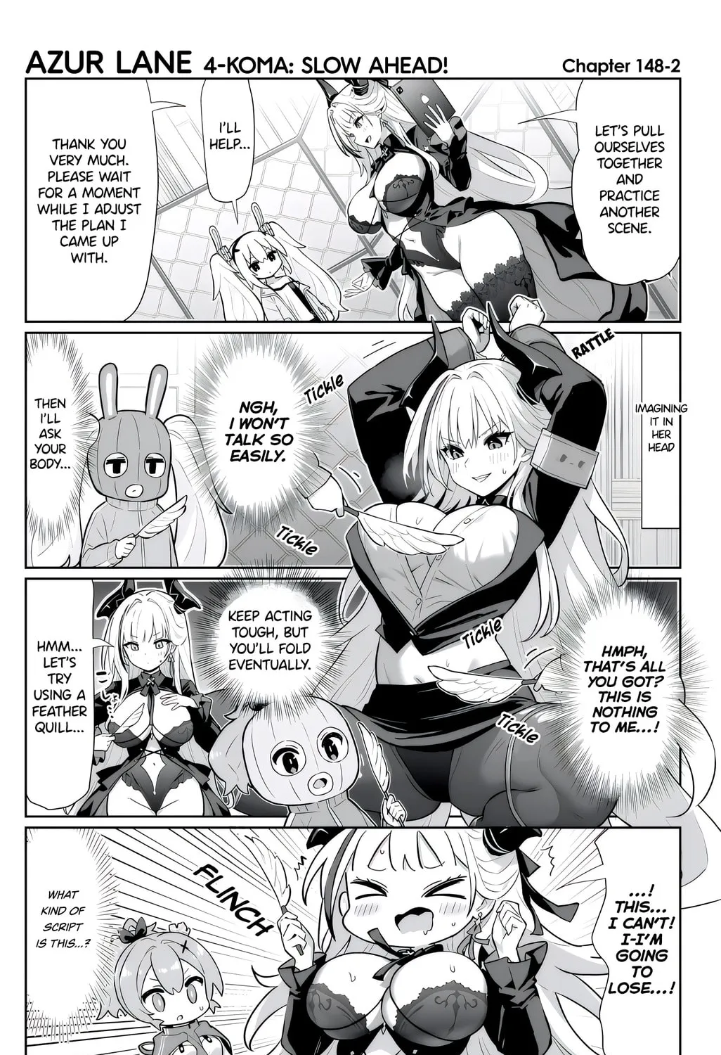 Azur Lane 4-koma: Slow Ahead! Chapter 148 page 3 - 