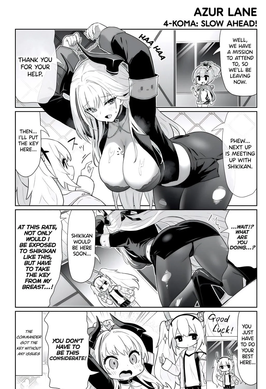 Azur Lane 4-koma: Slow Ahead! Chapter 148 page 5 - 