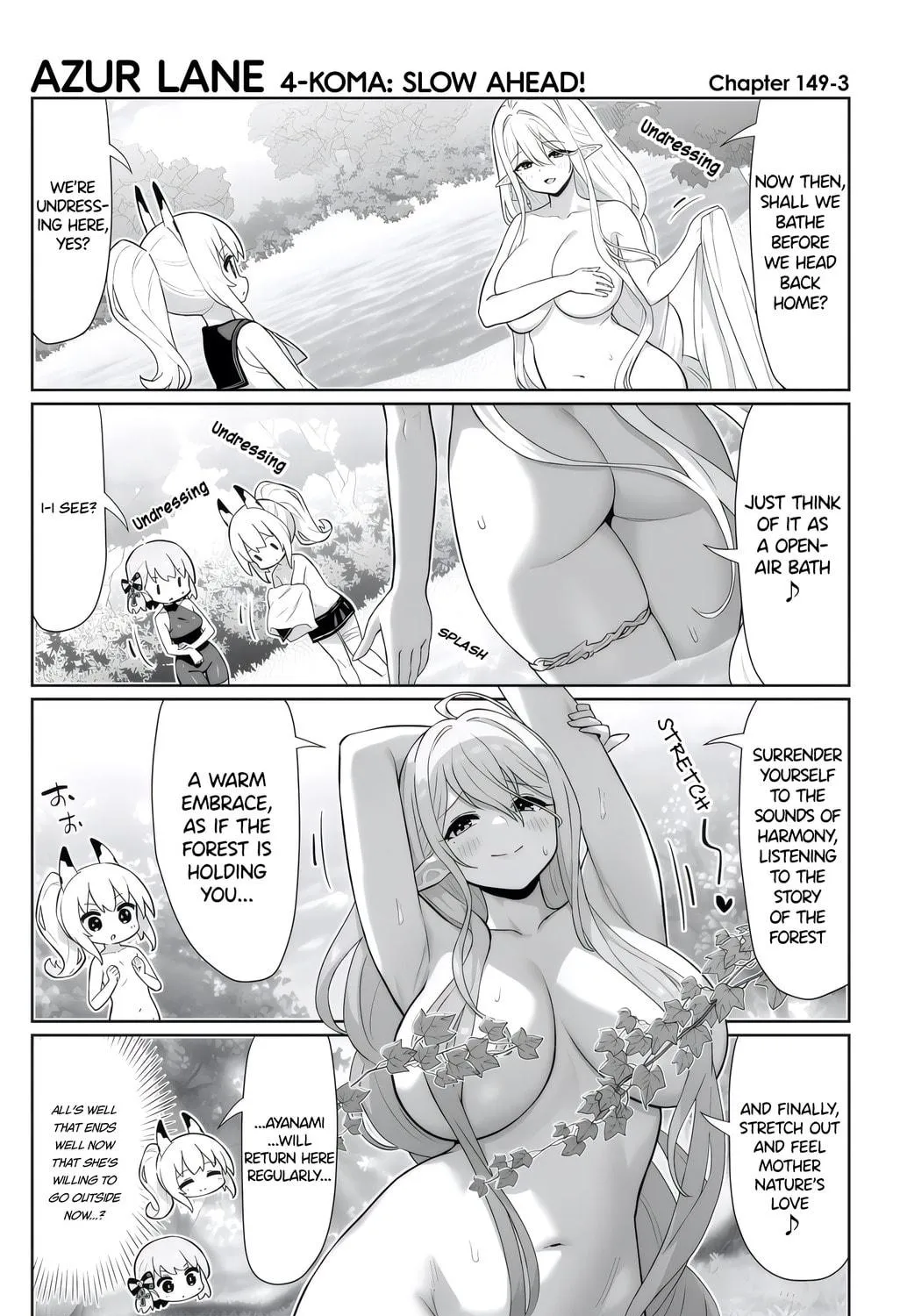 Azur Lane 4-koma: Slow Ahead! Chapter 149 page 5 - 