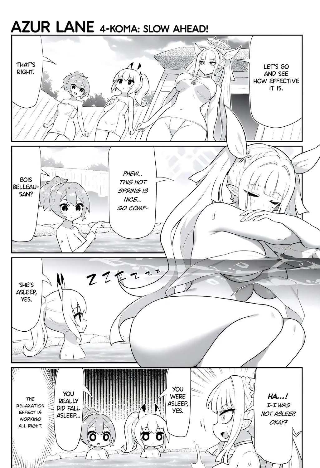 Azur Lane 4-koma: Slow Ahead! Chapter 151 page 5 - 