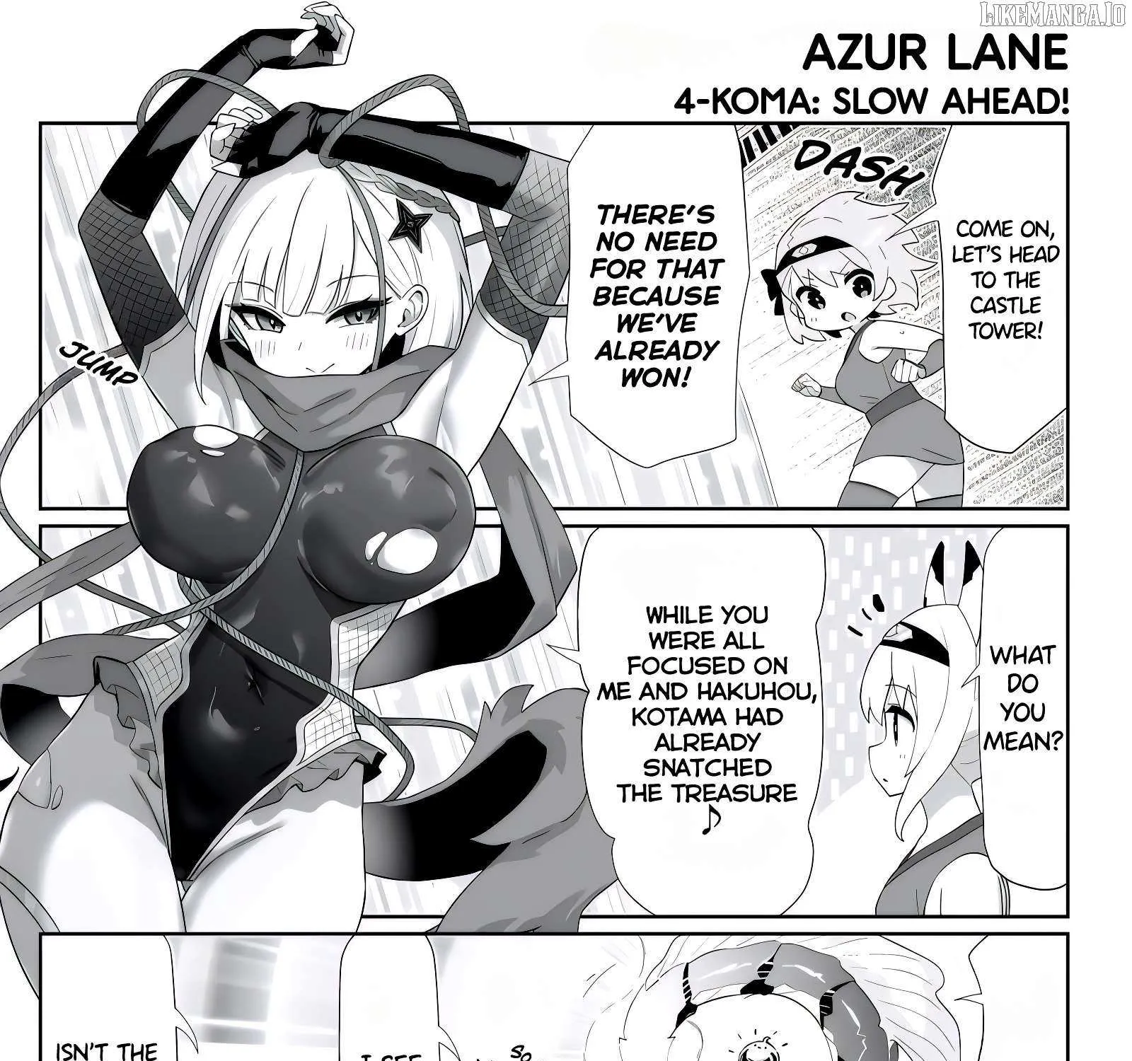 Azur Lane 4-koma: Slow Ahead! Chapter 153 page 3 - 