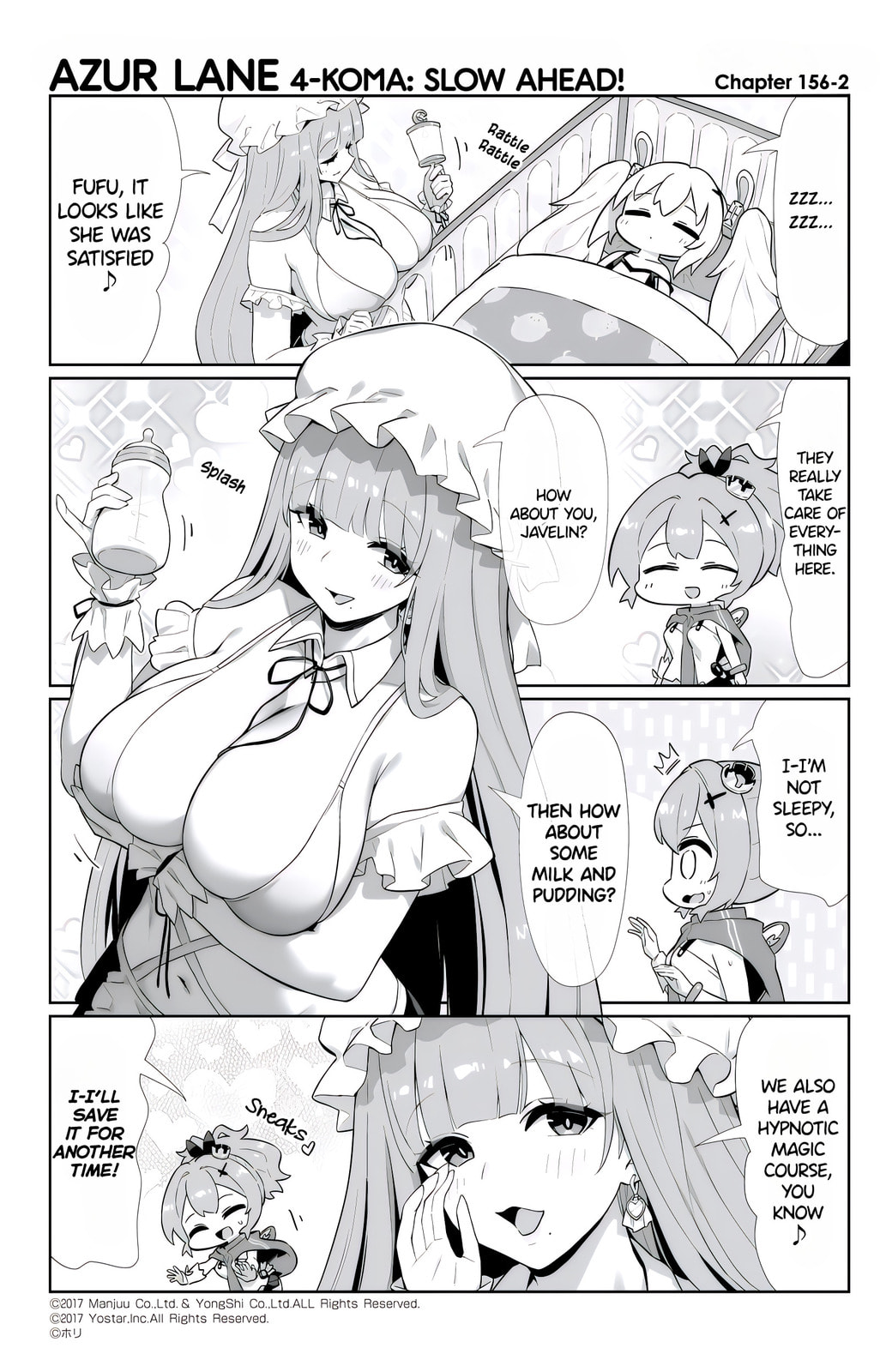 Azur Lane 4-koma: Slow Ahead! Chapter 156 page 2 - 