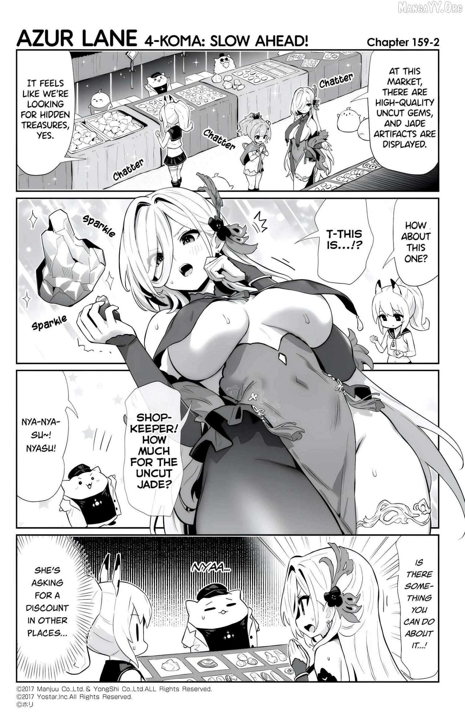 Azur Lane 4-koma: Slow Ahead! Chapter 159 page 2 - 