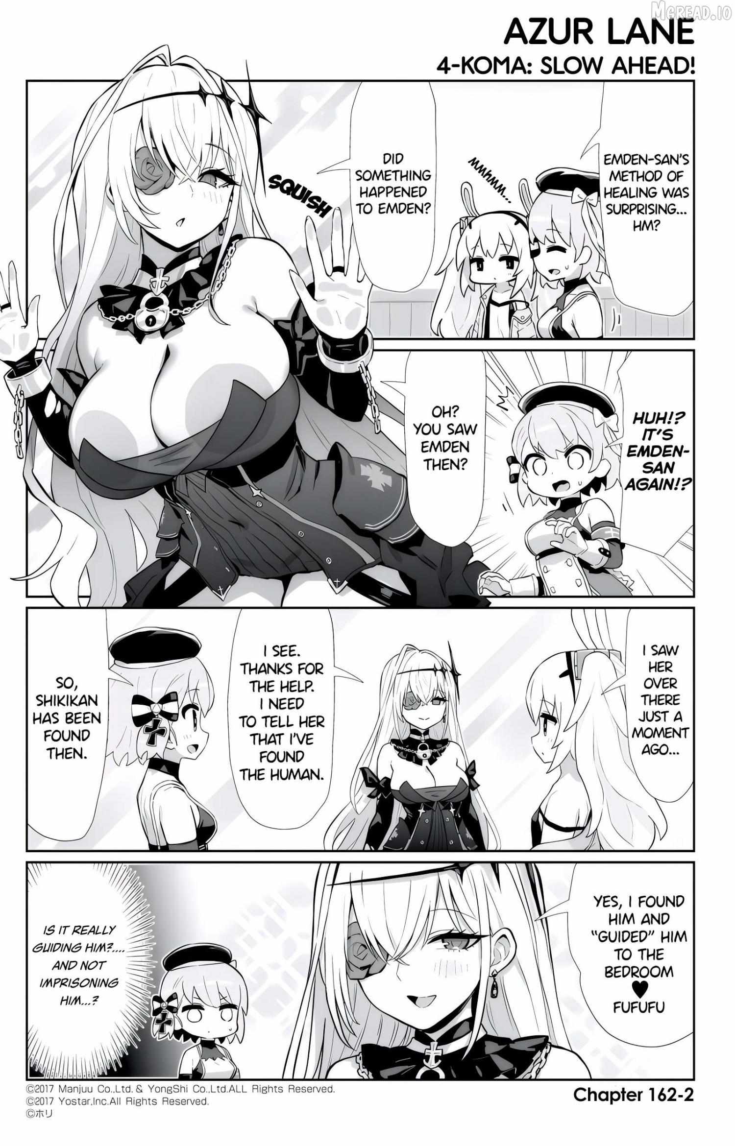Azur Lane 4-koma: Slow Ahead! Chapter 162 page 2 - 