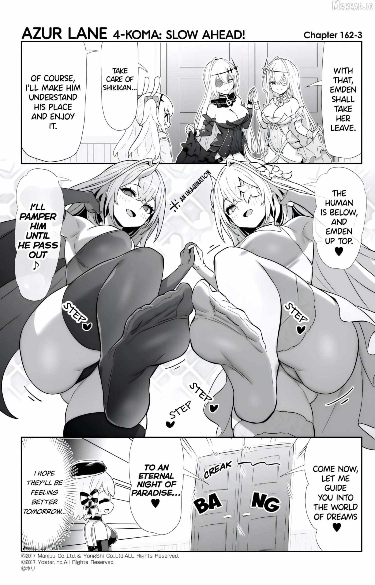 Azur Lane 4-koma: Slow Ahead! Chapter 162 page 3 - 