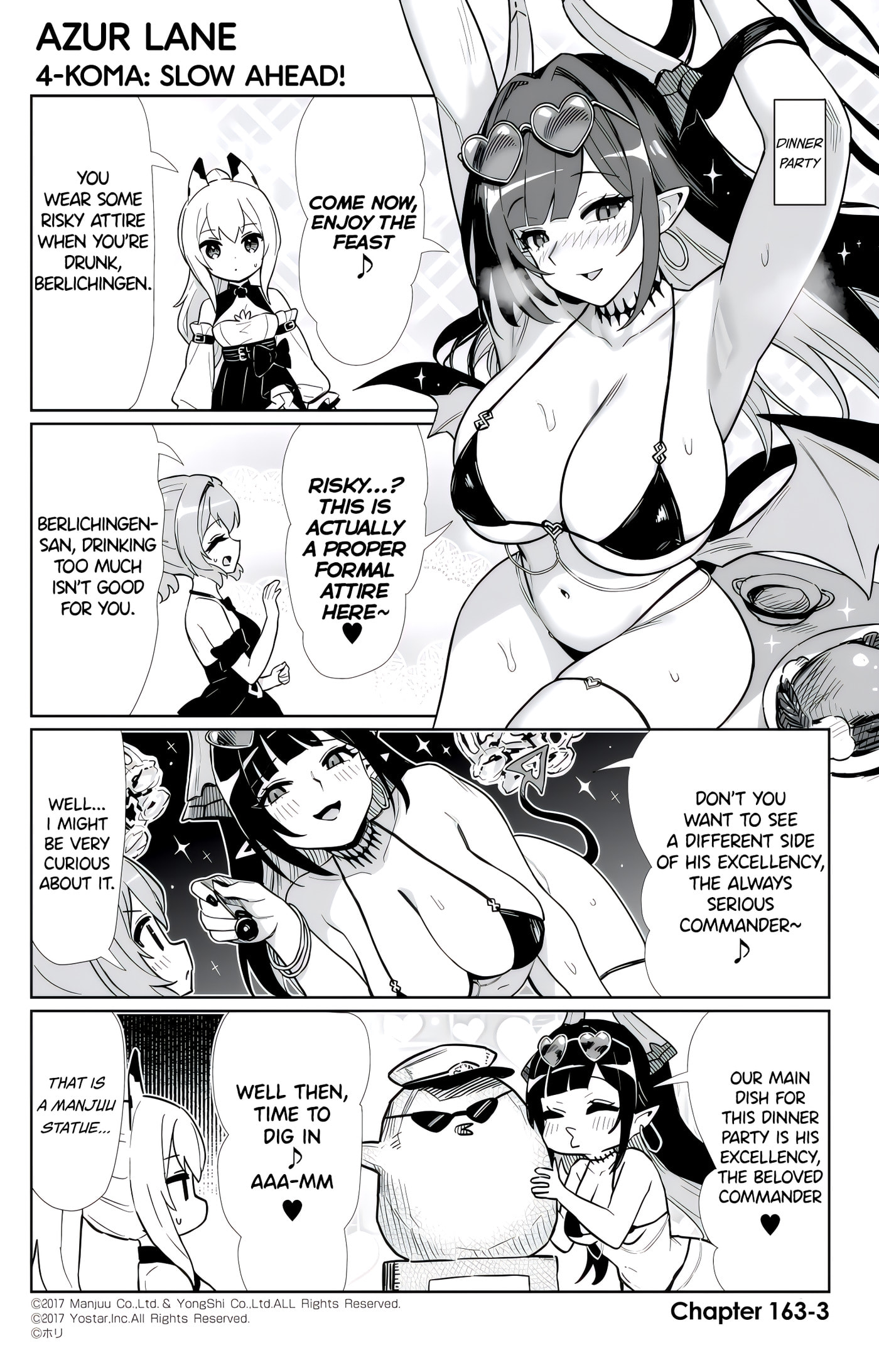 Azur Lane 4-koma: Slow Ahead! Chapter 163 page 3 - 