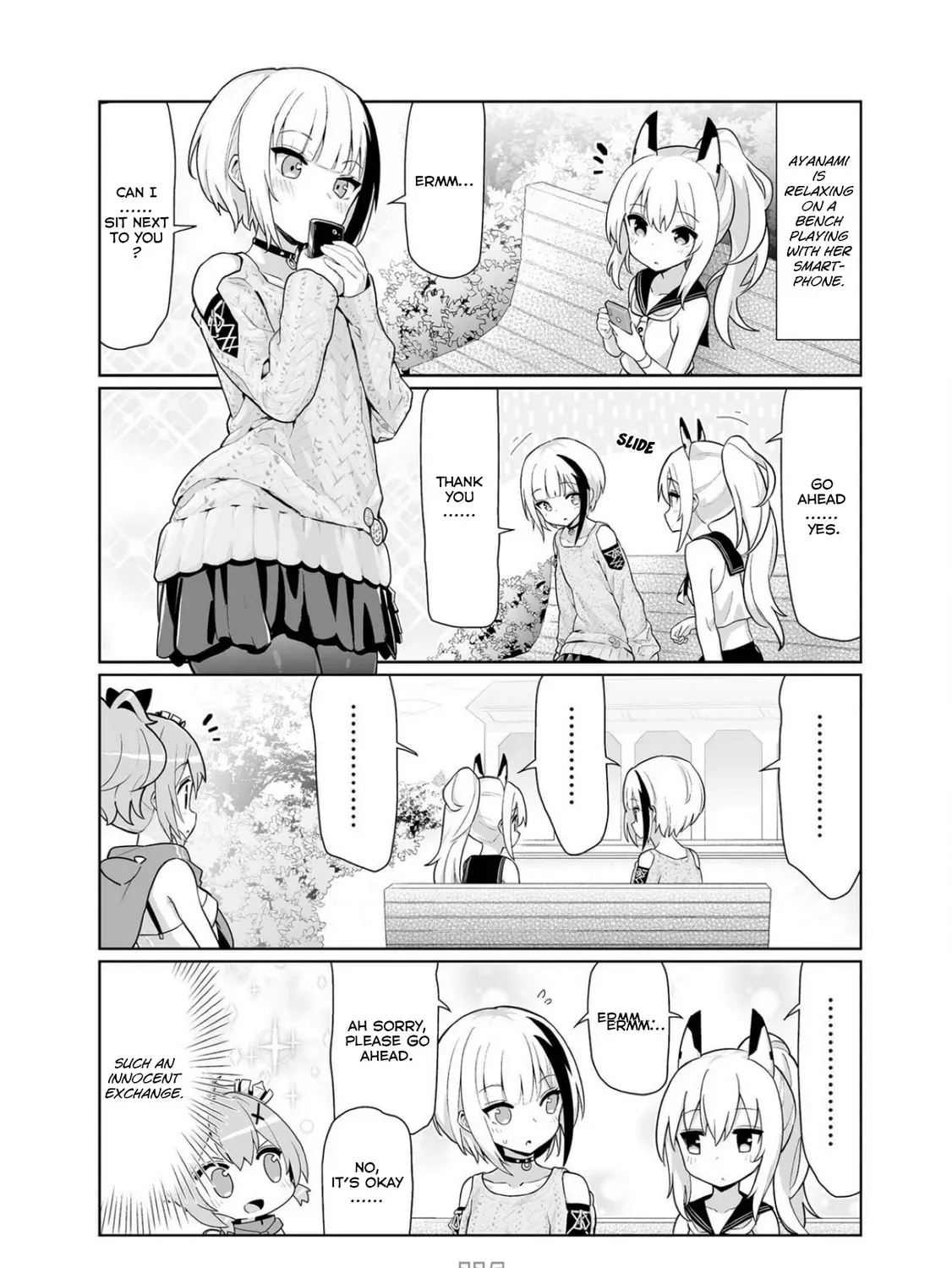 Azur Lane 4-koma: Slow Ahead! Chapter 2.1 page 3 - 