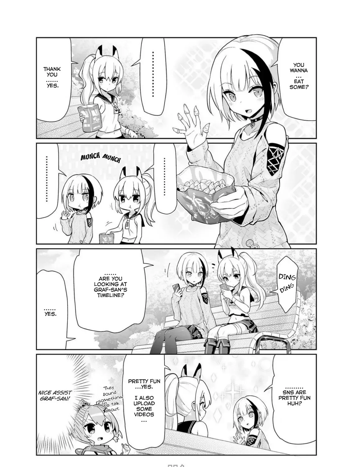 Azur Lane 4-koma: Slow Ahead! Chapter 2.1 page 5 - 