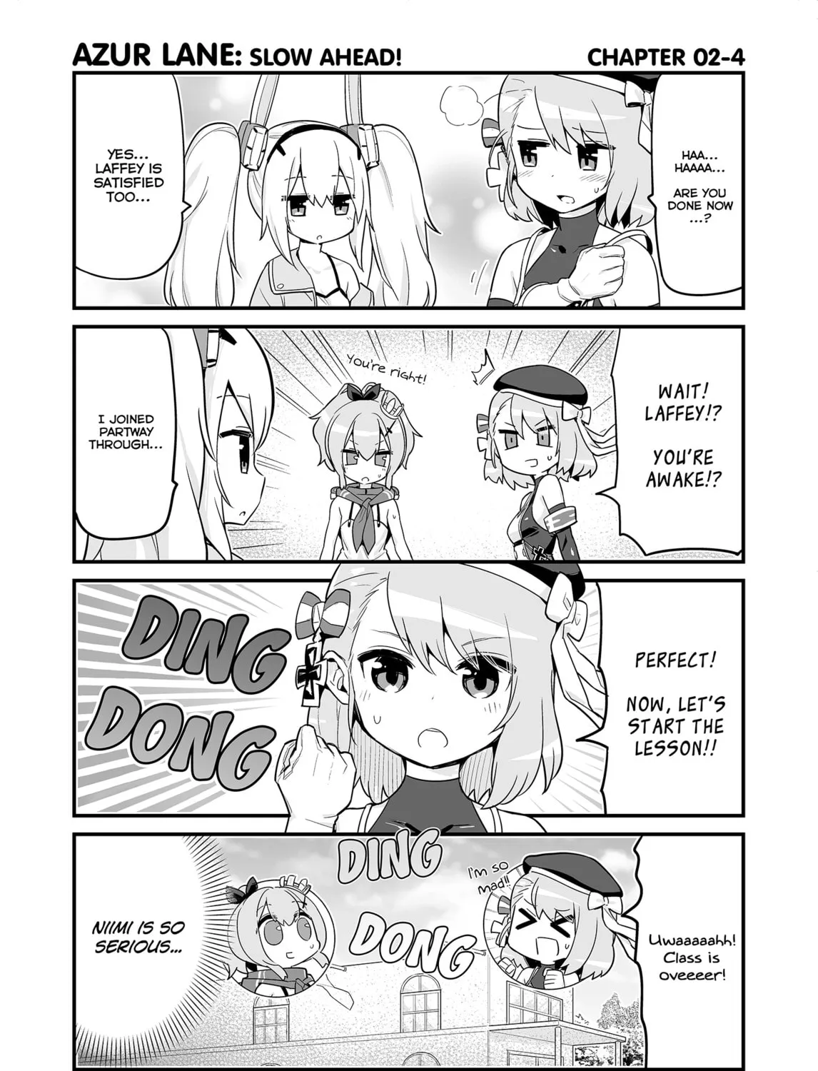 Azur Lane 4-koma: Slow Ahead! Chapter 2 page 7 - 